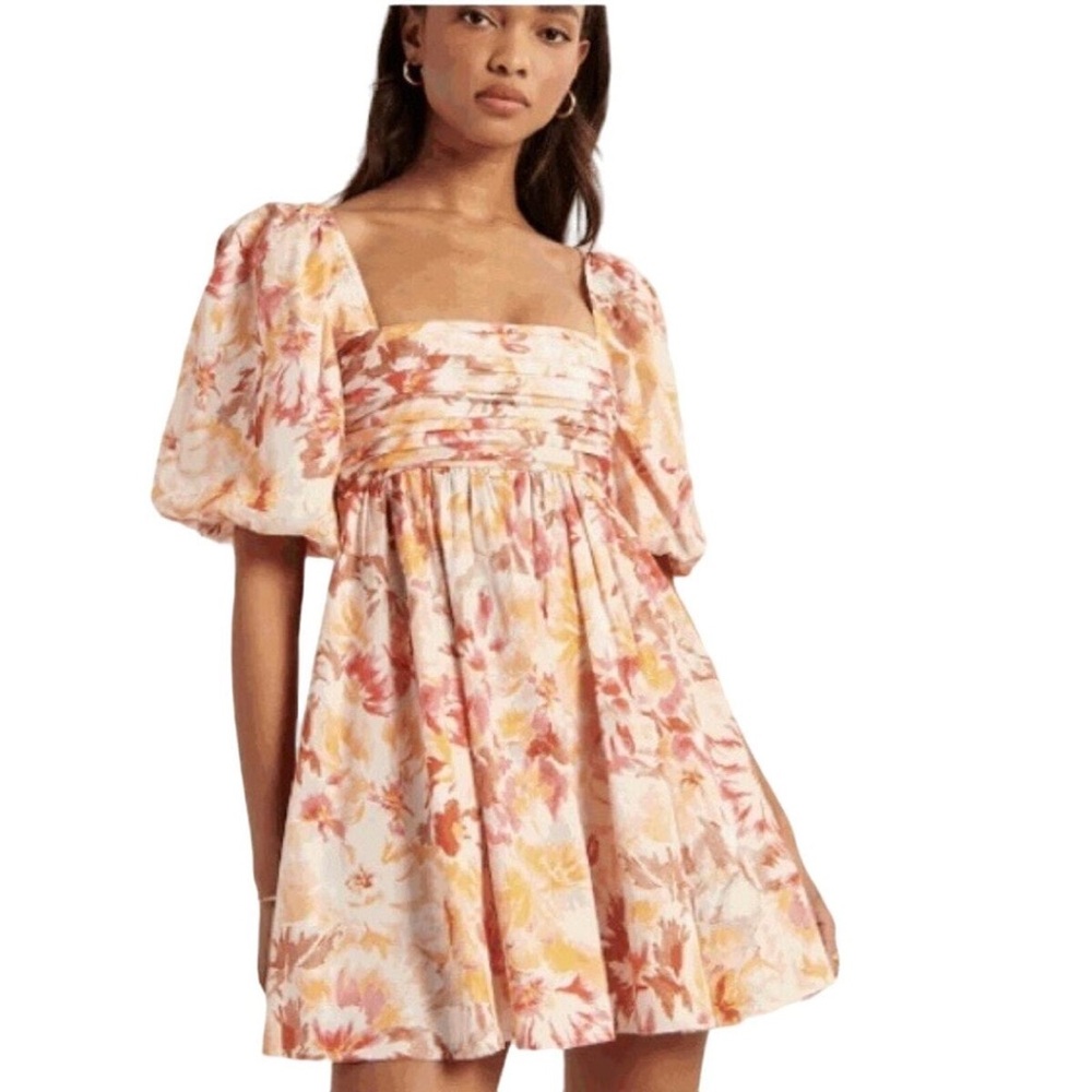 Abercrombie Emerson poplin dress NWT